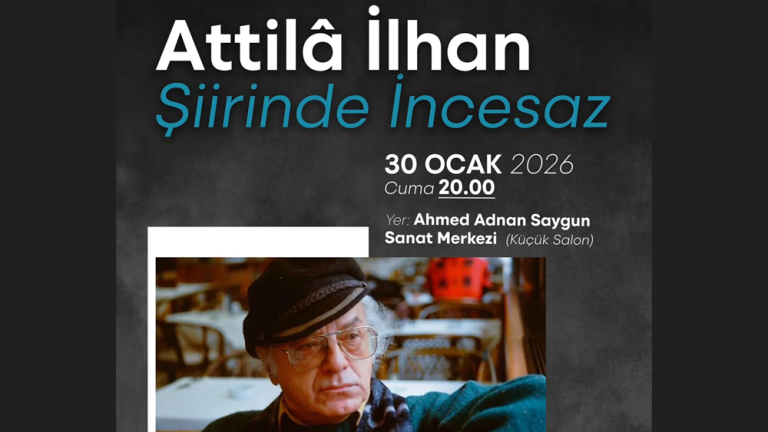 “İncesaz” şiirleri teatral bir kurgu içinde hayat buluyor