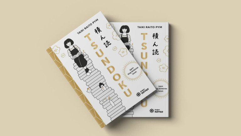 Tsundoku Japon Kitap Biriktirme Sanatı kitabı raflarda