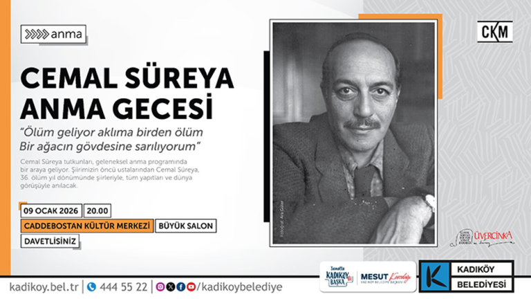 Cemal Süreya Kadıköy’de anılacak