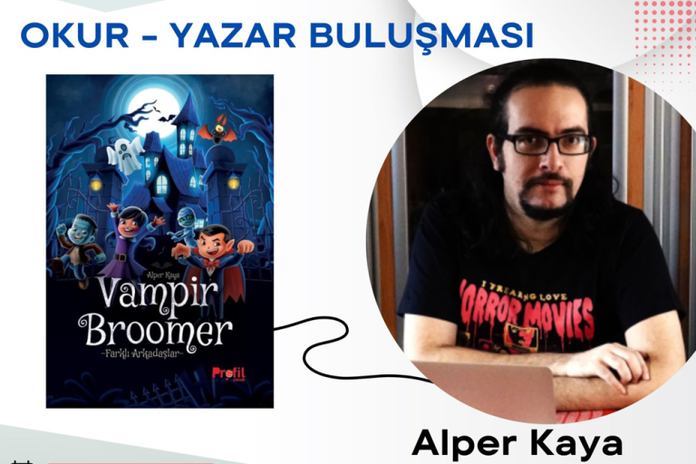 Aylin Aktaş’ın “Okur – Yazar Buluşması”nın bu haftaki konuğu Alper Kaya